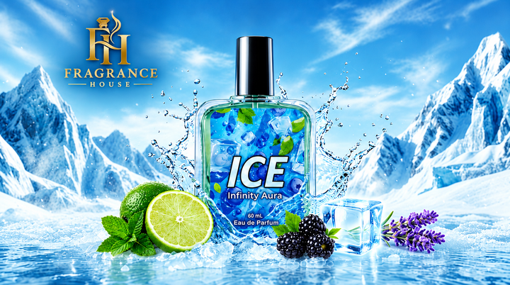 Buy ICE Infinity Aura Eau de Perfume Original Cologne for Men with Unique Scent Formula 50ml Perfume, Long Lasting
