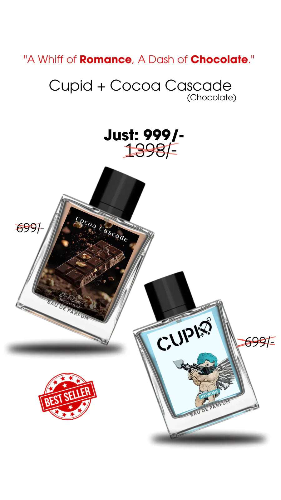 Cupid + Cocoa Cascade (Chocalate)